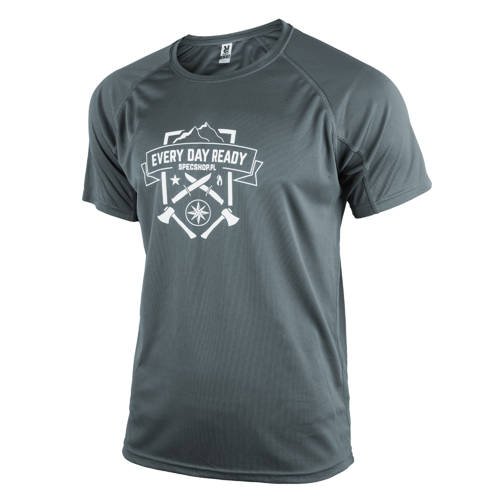 SpecShop.pl - Koszulka termoaktywna Bushcraft - Tactical Dark Grey - Koszulki t-shirt