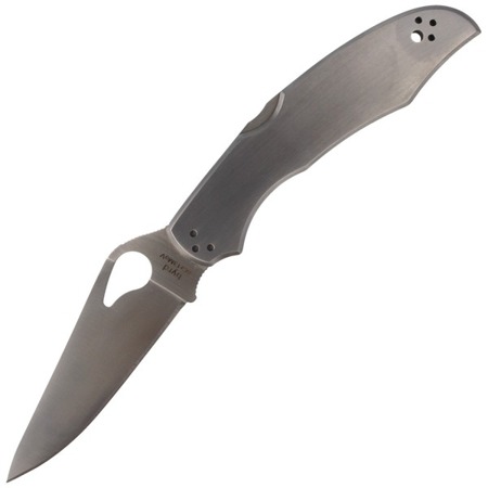 Spyderco - Nóż składany Byrd Cara Cara™ 2 Stainless Steel Plain - BY03P2