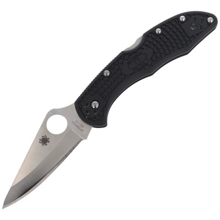 Spyderco - Nóż składany Delica® 4 FRN Black - C11PBK - Noże z ostrzem składanym