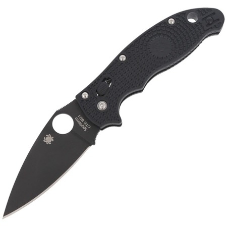 Spyderco - Nóż składany Manix™ 2 FRCP Black / Black Blade - C101PBBK2 - Noże z ostrzem składanym
