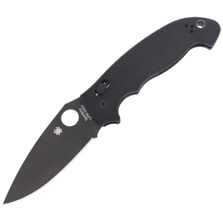 Spyderco - Nóż składany Manix™ 2 XL G-10 Black / Black Blade - C95GPBBK2 - Noże z ostrzem składanym