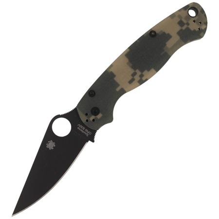 Spyderco - Nóż składany Para Military™ 2 G-10 Digital Camo / Black Blade - C81GPCMOBK2 - Noże składane