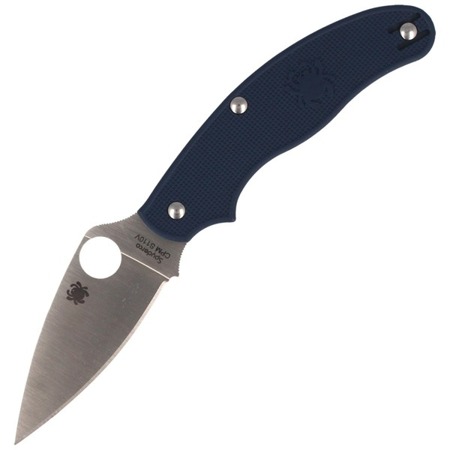 Spyderco - Nóż składany UK Penknife™ FRN Dark Blue CPM S110V - C94PDBL - Noże z ostrzem składanym
