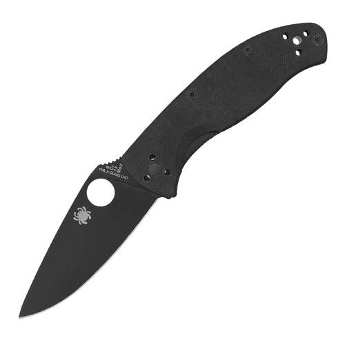 Spyderco - Tenacious - Black - C122GBBKP - Noże składane