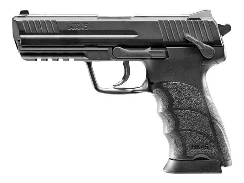 Umarex - Replika pistoletu Heckler & Koch HK45 - CO2 - Czarny - 2.5978 - Repliki pistoletów CO2
