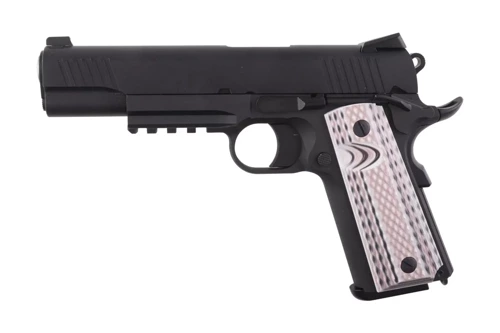 WE - Replika pistoletu 1911 M45A1 - Czarna - WET-02-017221 - Pistolety ASG Green Gas