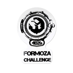 Formoza Challenge - Naklejka - Czarna