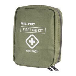 Mil-Tec - Аптечка з обладнанням - Midi Pack - Green OD - 16025900 