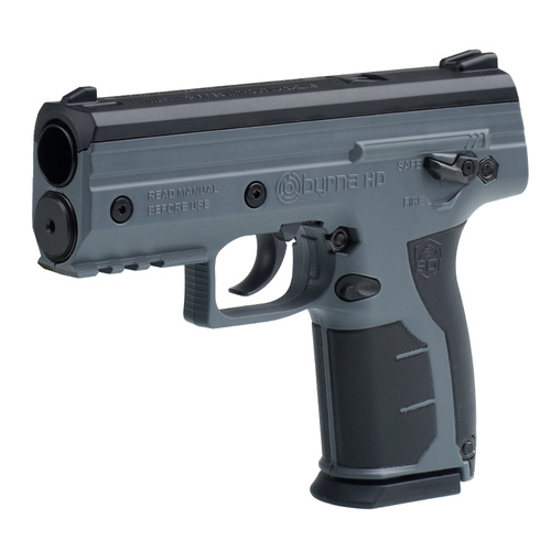 Byrna - Byrna HD Tungsten калібру .68 з гумовими кулями RAM пістолет - чорний / сірий - BK68300-TNG - Byrna HD Tungsten калібру .68 - чорний / сірий - BK68300-TNG - Травматичні пістолети