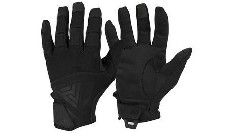 Direct Action - Тактичні жорсткі рукавички - чорні - GL-HARD-PES-BLK - Рукавиці тактичні