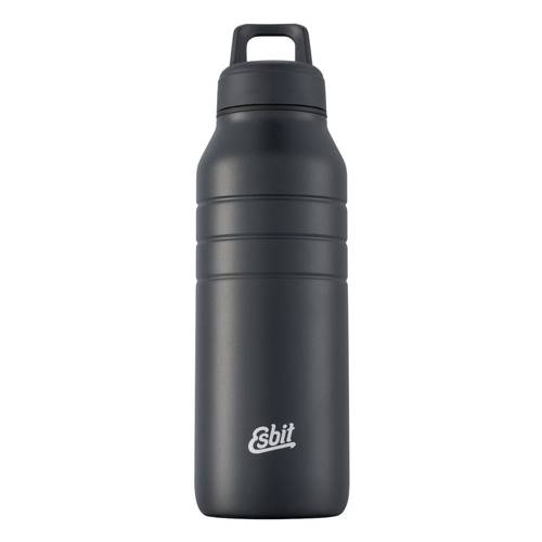 Esbit - Сталева пляшка для пиття Majoris - 680 мл - чорна - DB680TL-DG - Фляги, бурдюки, фляжки, манерки