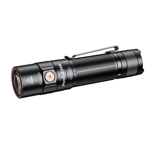 Fenix - Світлодіодний ліхтар LED E35 v3 з USB-C - 3100 лм - 5000 мАг - чорний - E35RLSBK - Ліхтарики LED