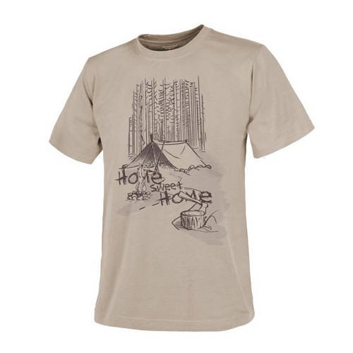 Helikon - Футболка T-Shirt Home Sweet Home - Хакі - TS-HSH-CO-13 - T-shirt
