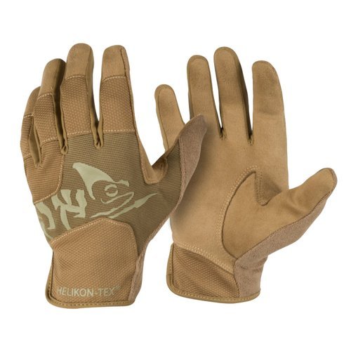 Helikon - Rękawice taktyczne All Round Fit Tactical Gloves Light® - Coyote Brown / Adaptive Green - RK-AFL-PO-1112A - Рукавиці тактичні
