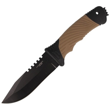 Herbertz - Nóż Coyote Brown Fixed 117 мм - 585412 - Ножі з фіксованим лезом