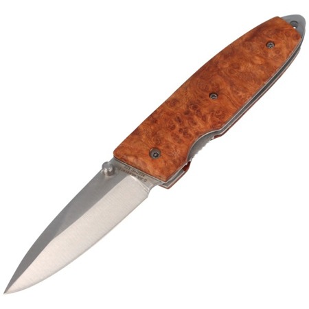 Herbertz - Ніж AISI 420 з дерев'яною ручкою - Подарункова коробка - 289011 - Ножі зі складаним лезом