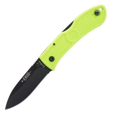 Ka-Bar 4062ZG - складний мисливський ніж Dozier - зелений зомбі - Ножі зі складаним лезом