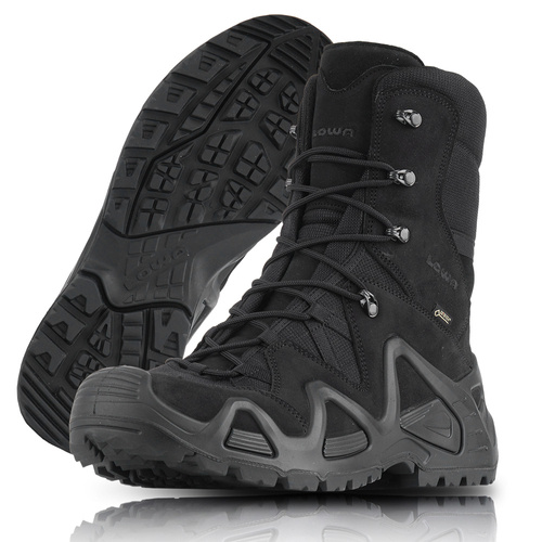 LOWA - Тактичні черевики ZEPHYR GTX® HI TF - Чорний - 310532 0999 - Черевики військові
