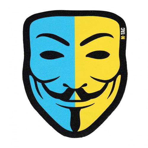 M-Tac - Моральна нашивка - анонімний - чорний/жовтий/синій - 51313002 - Інше