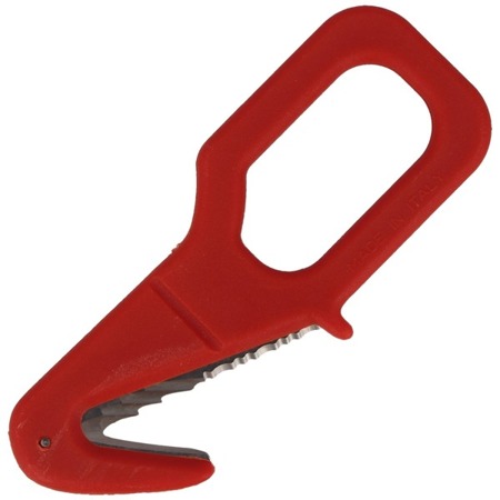 MAC Coltellerie - Безпечний ніж Rescue 48 мм - TS05 RED - Рятувальні ножі