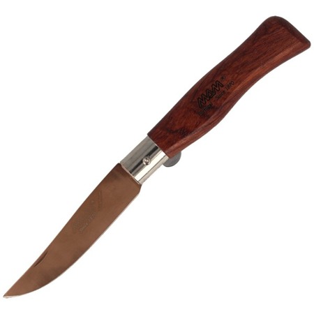 MAM - Складаний ніж з замком Bronze Titanium Bubinga Wood 90 мм - 2009 - Ножі зі складаним лезом