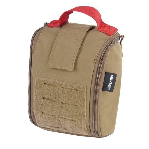 Mil-Tec - Аптечка IFAK Pouch Laser Cut First Aid - Coyote Brown - 13491019 - Медичні кишені