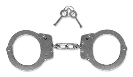 Mil-Tec - Сталеві наручники - подвійний замок - сріблясті - 16204000 - Наручники