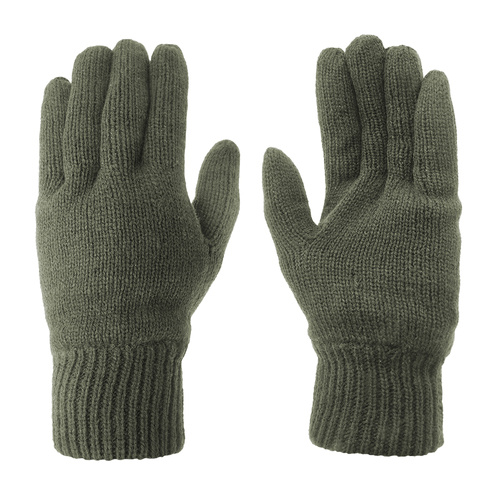 Mil-Tec - Рукавички утеплені Thinsulate - Зелені OD - 12531001 - Зимові рукавиці