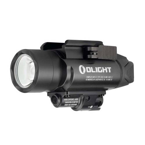 Olight - Тактичний збройовий ліхтар BALDR Pro з лазерним прицілом - 1350 люмен - Чорний - Тактичні ліхтарики