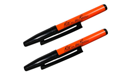 Rite in the Rain - Набір ручок на пояс із застібкою - помаранчевий - 2 шт. - Nº OR91 - Ручки та олівці