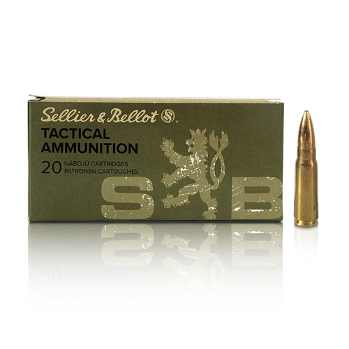 Sellier&Bellot - набої для гвинтівок 7.62 x 39 FMJ 8.0 г - Боєприпаси до рушниці