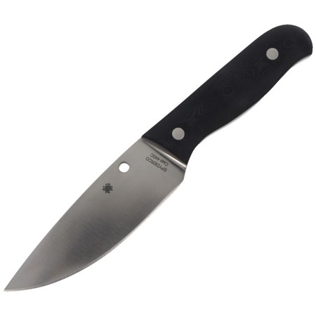 Spyderco - Nóż Serrata™ G-10 Black - FB32GP - Ножі з фіксованим лезом