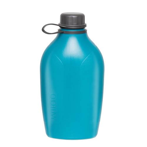 Wildo - Пляшка Explorer Green Bottle - 1000 мл - блакитна - HY-EBG-TP-92 - HY-EBG-TP-92 - Фляги, бурдюки, фляжки, манерки