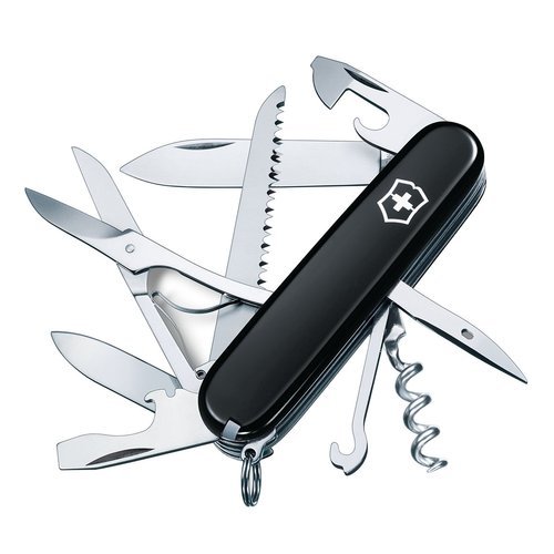 Кишеньковий ніж Victorinox - Huntsman - Black - 1.3713.3 - Швейцарські ножі